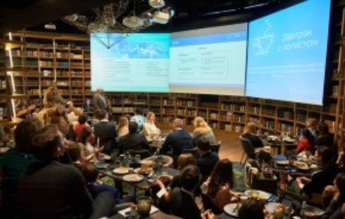 Clinical research leaders turn out in force for COREX’s Breakfast with a Logistician in Kyiv